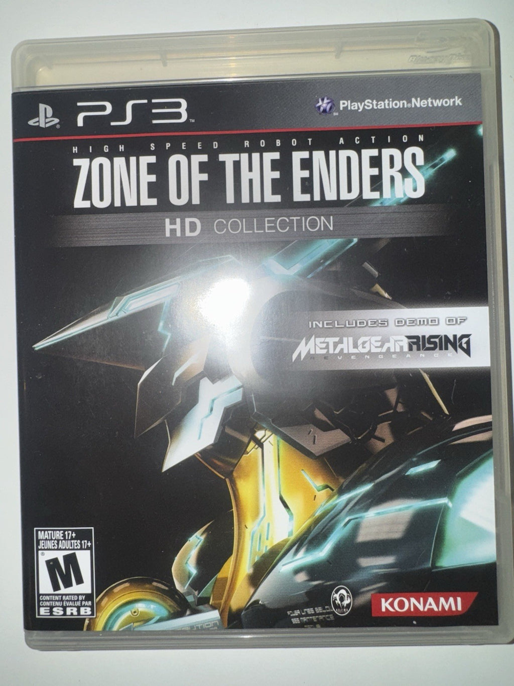 Zone of the Enders HD Collection (Sony PlayStation 3, 2012) CIB COMPLETE PS3