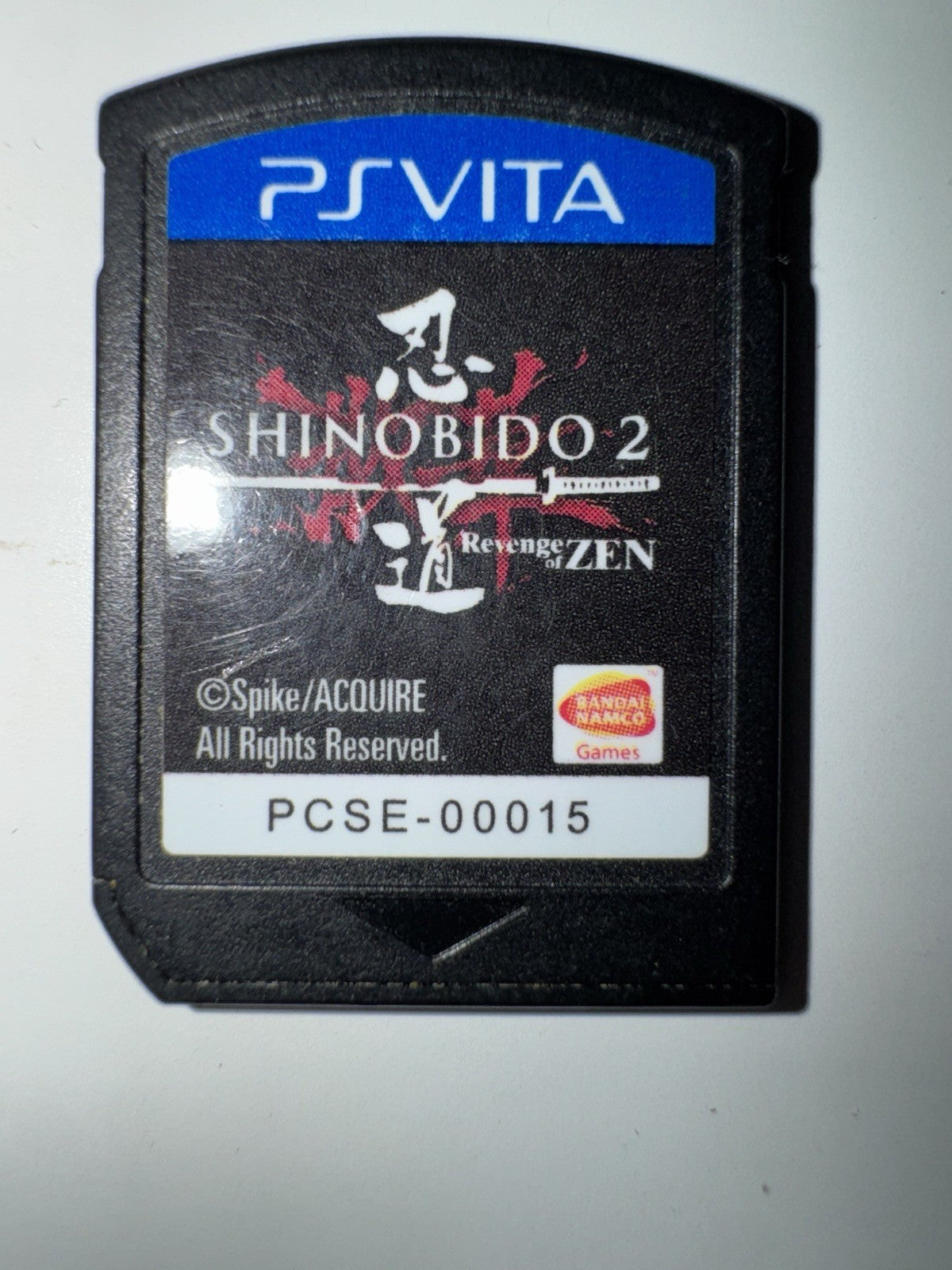 Shinobido 2: Revenge of Zen (Sony PlayStation Vita, 2012) CART ONLY PS VITA