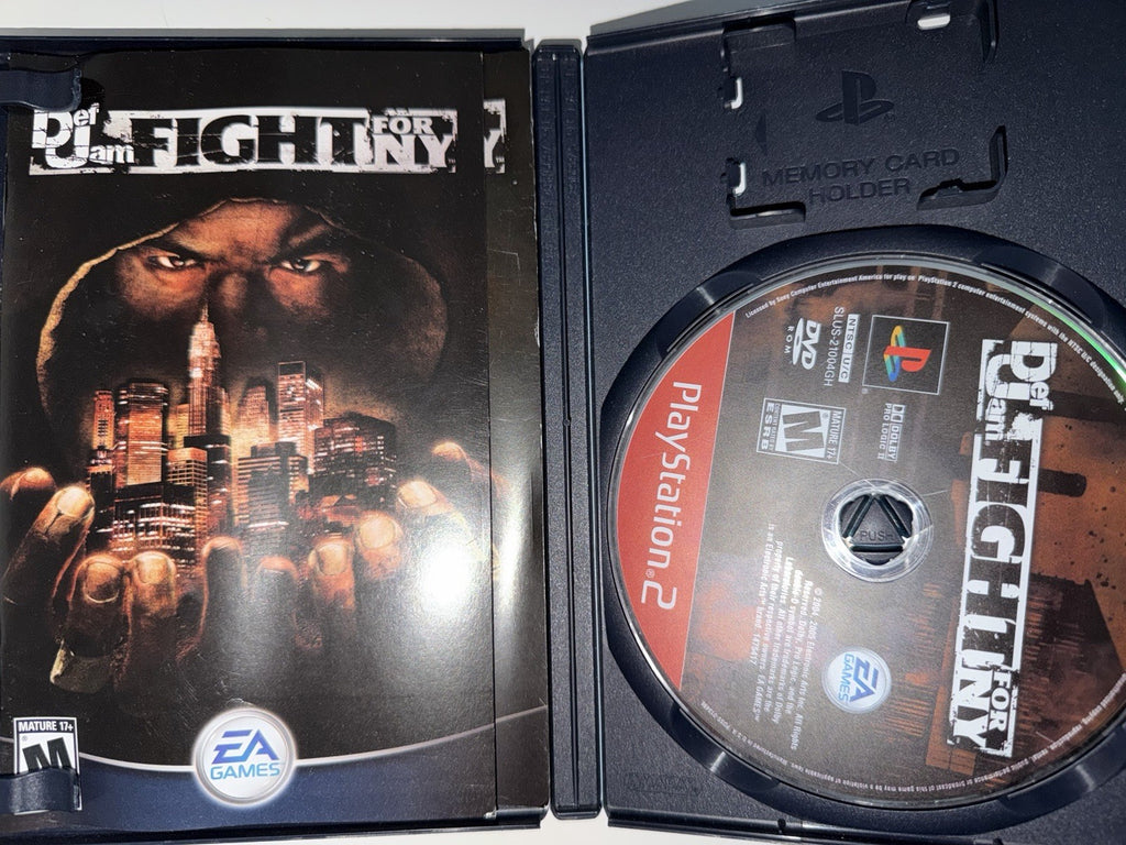 Def Jam: Fight for NY (Sony PlayStation 2, 2004) CIB COMPLETE PS2