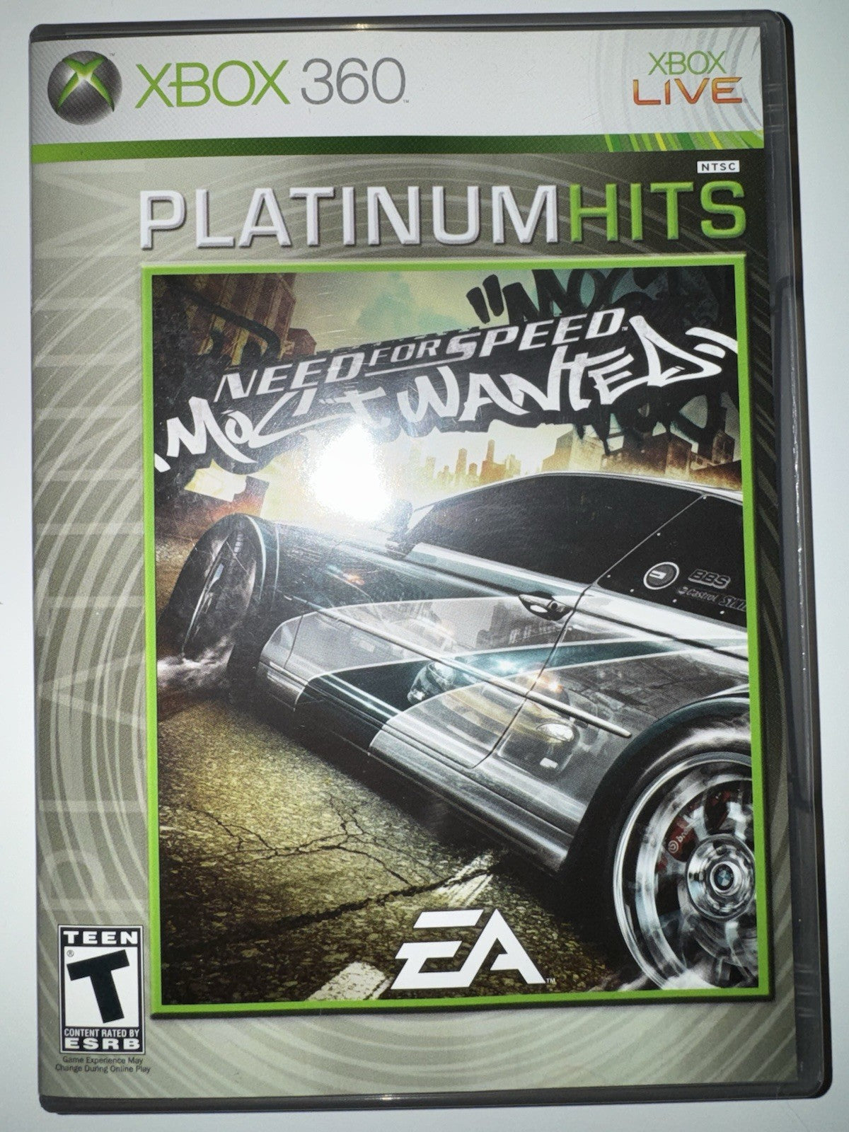 Need for Speed: Most Wanted (Microsoft Xbox 360) CIB COMPLETE + MANUAL XB360