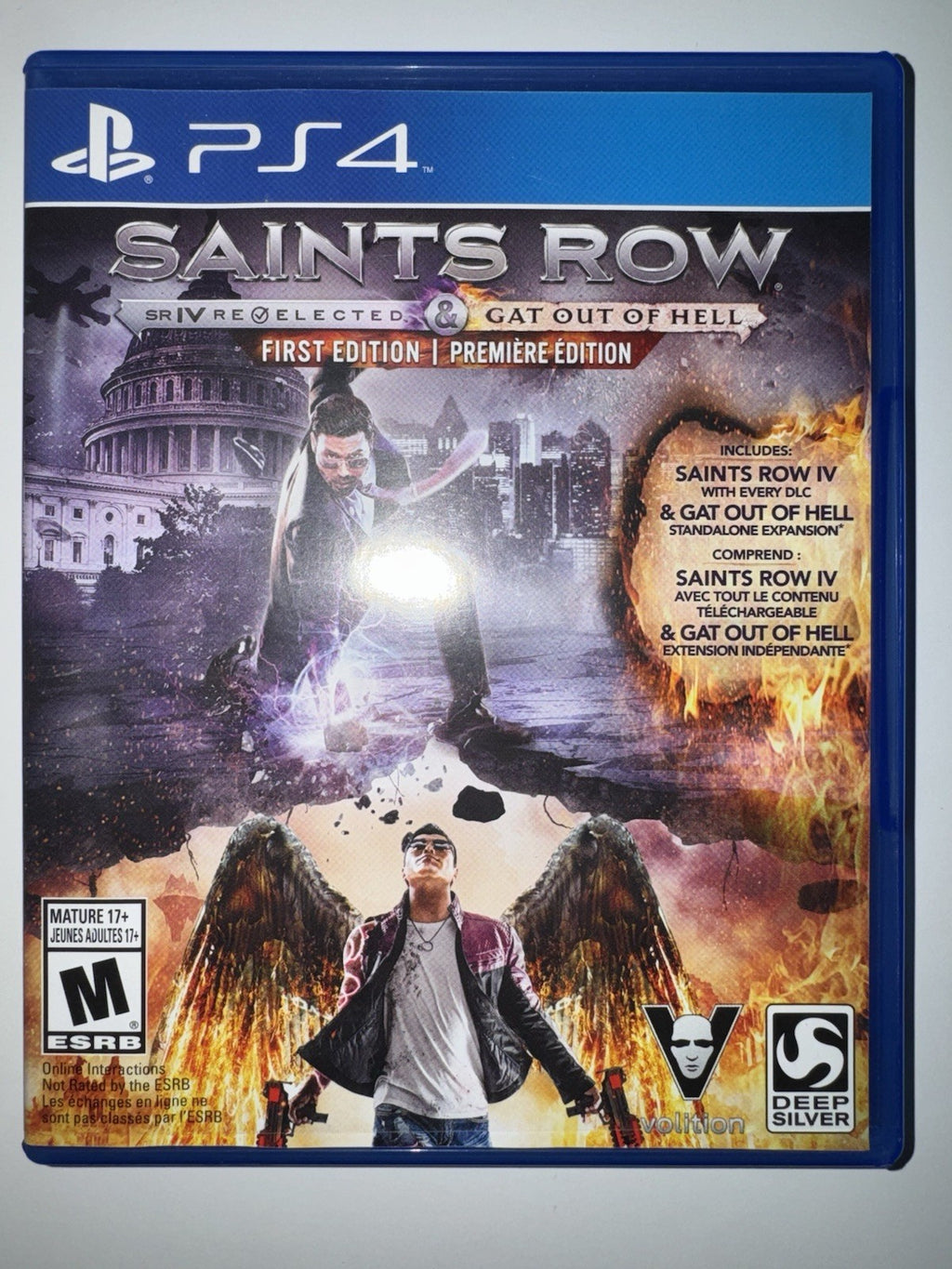 Saints Row IV: Re-Elected & Gat Out of Hell (Sony PlayStation 4, 2015) PS4