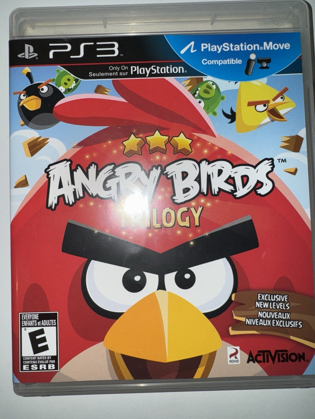Angry Birds Trilogy (Sony PlayStation 3, 2012) CIB COMPLETE PS3