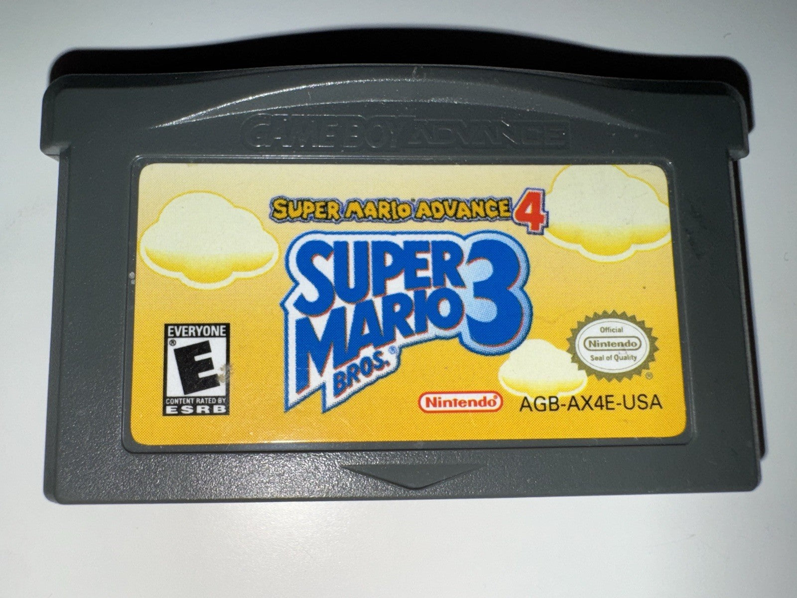 Super Mario Advance 4: Super Mario Bros. 3 (Game Boy Advance 2003) CART ONLY GBA