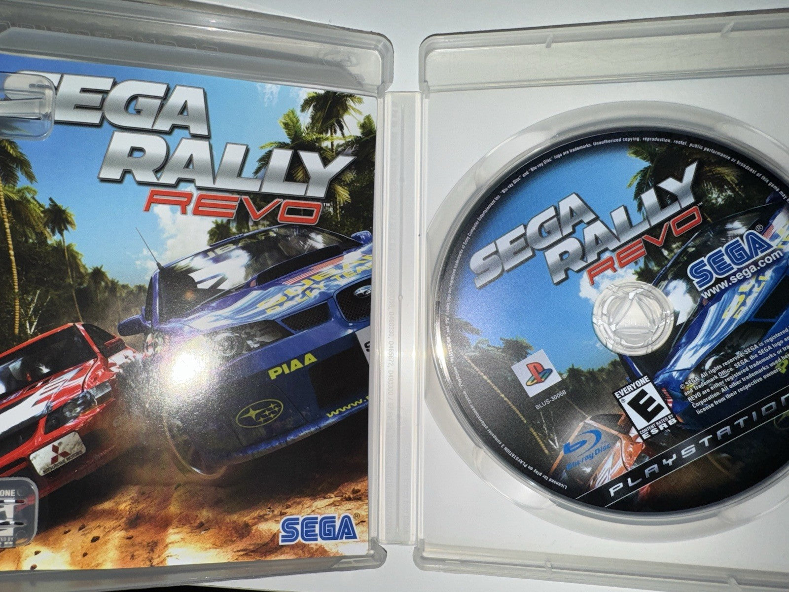 Sega Rally Revo (Sony PlayStation 3, 2007) CIB COMPLETE + MANUAL PS3