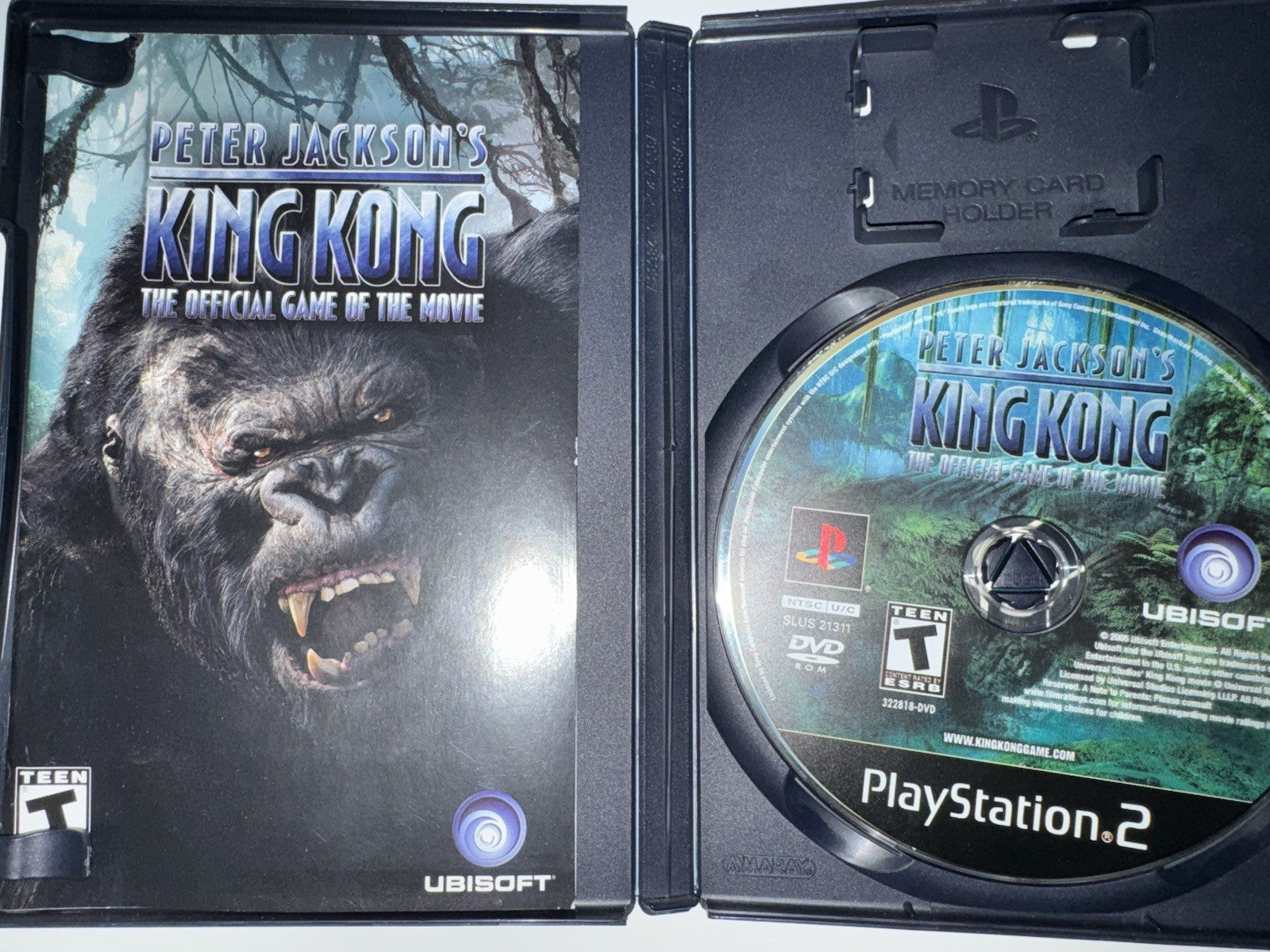 Peter Jackson's King Kong (Sony Playstation 2, 2005) CIB COMPLETE PS2