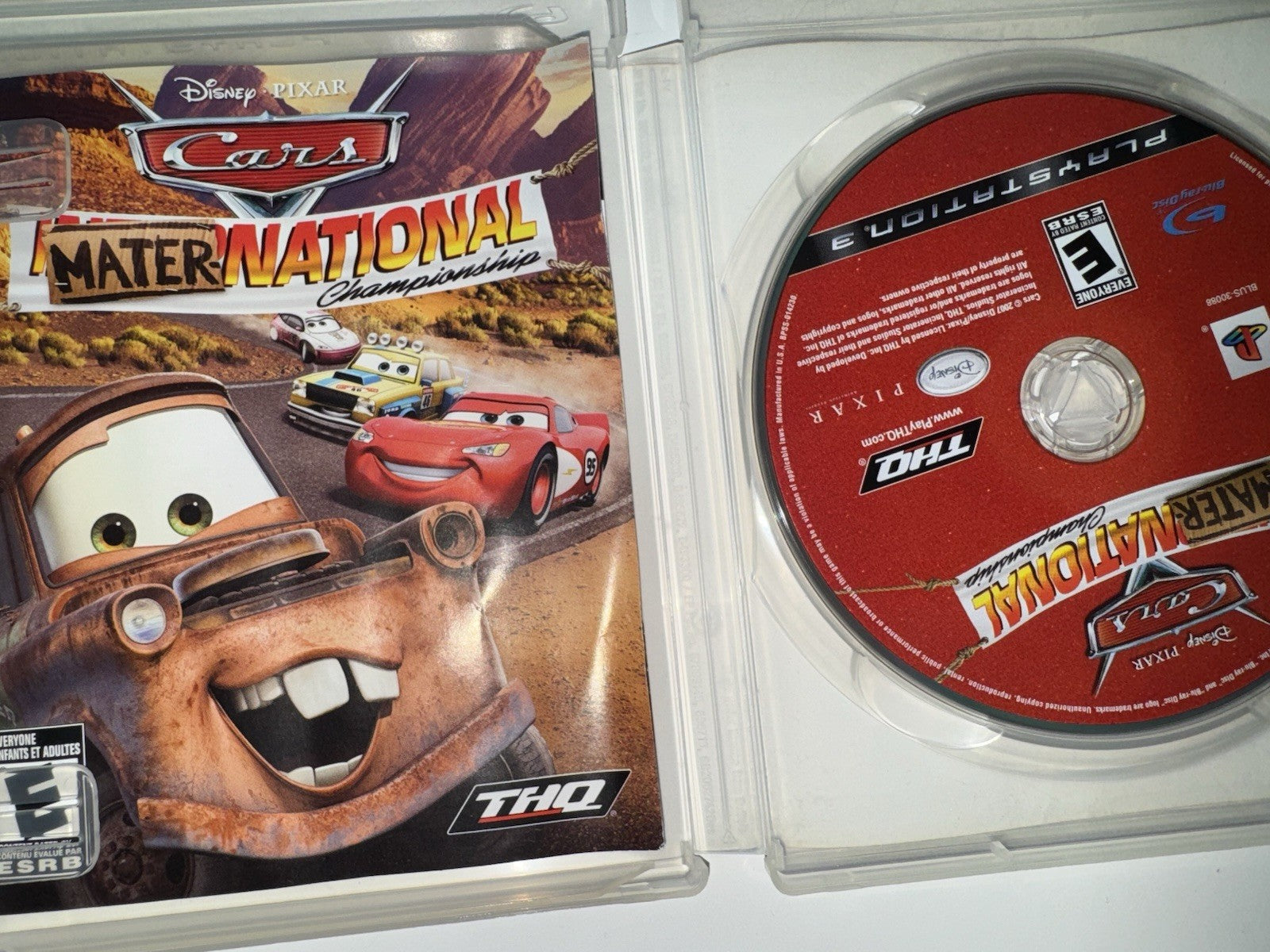 Cars Mater National Championship (Sony Playstation 3) CIB COMPLETE + MANUAL PS3