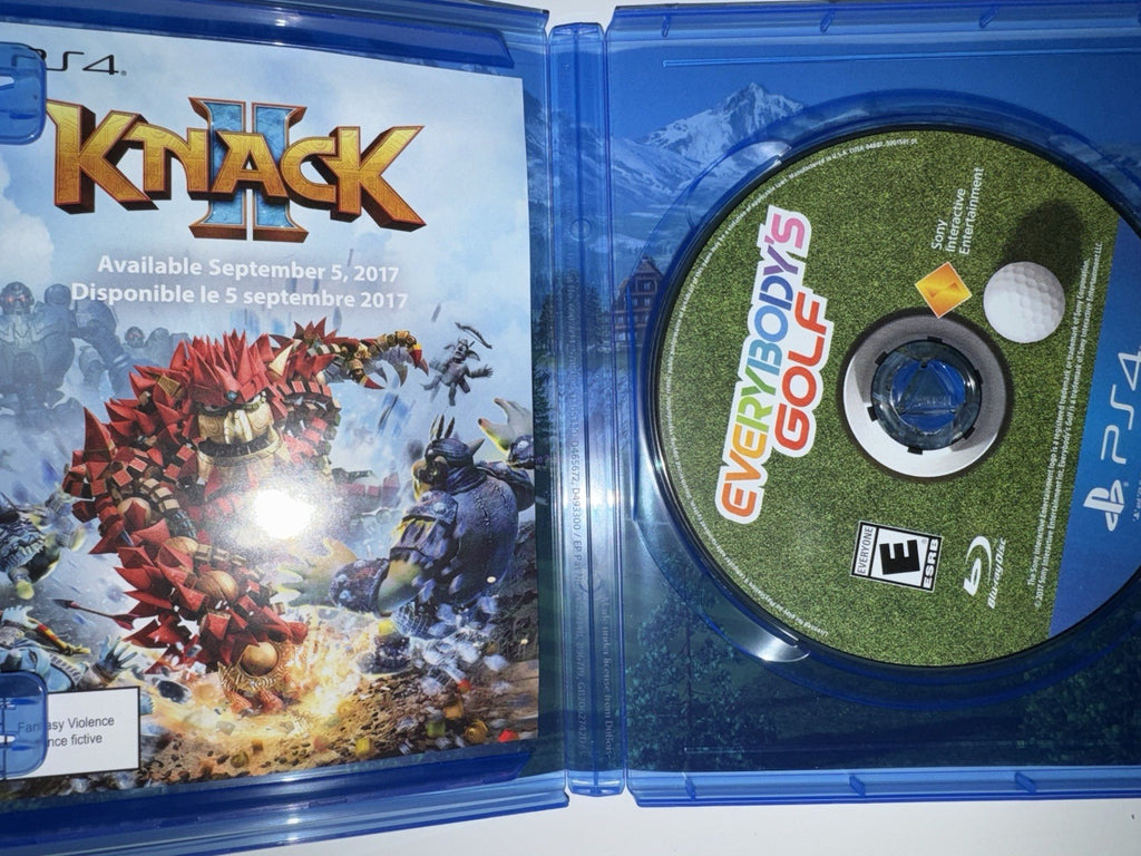 Everybody's Golf (Sony PlayStation 4, 2017) PS4