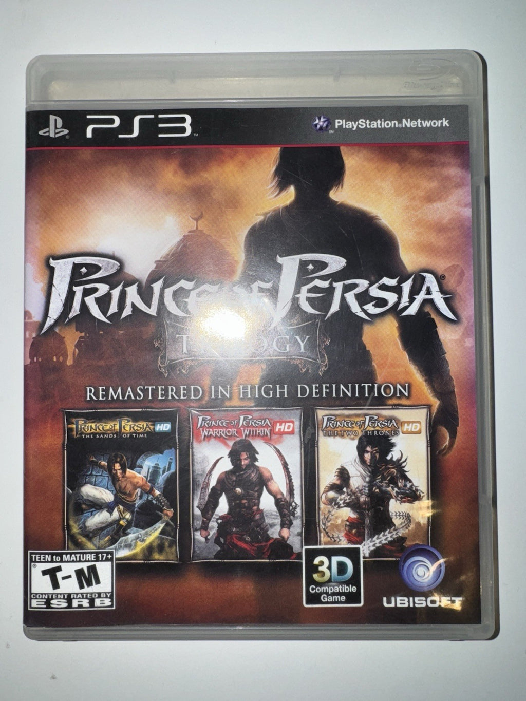Prince of Persia Classic Trilogy HD (Sony PlayStation 3, 2011) CIB COMPLETE PS3