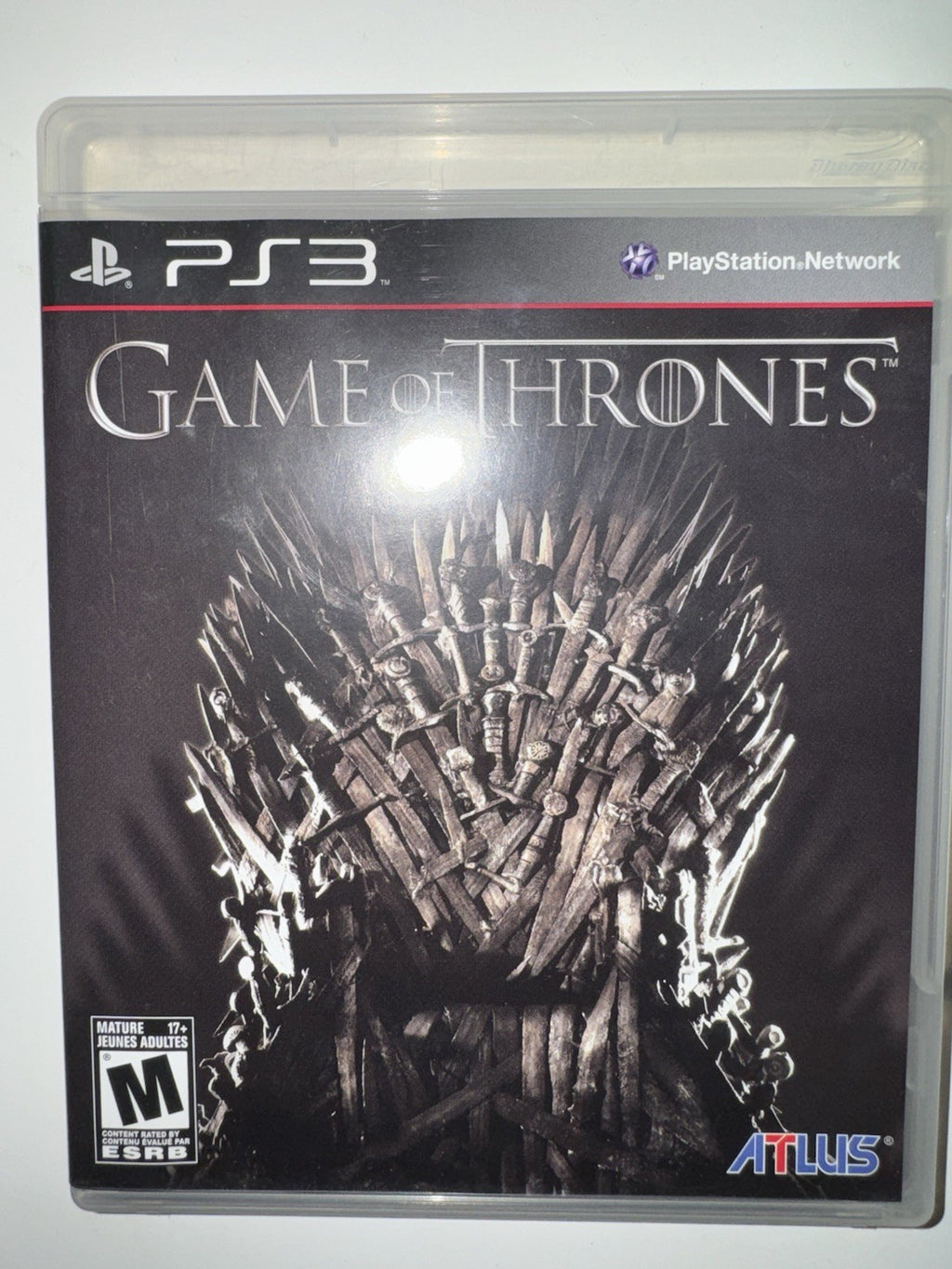 Game Of Thrones (Sony Playstation 3) CIB COMPLETE + MANUAL PS3 HBO
