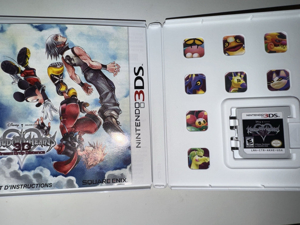 Kingdom Hearts 3D Dream Drop Distance (Nintendo 3DS, 2012) Complete CIB 3DS