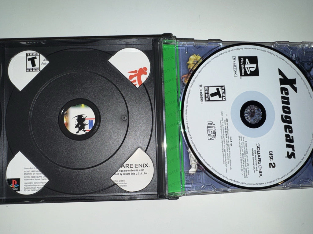 Xenogears PS1 PlayStation CIB COMPLETE + MANUAL PS1 SQUARE ENIX