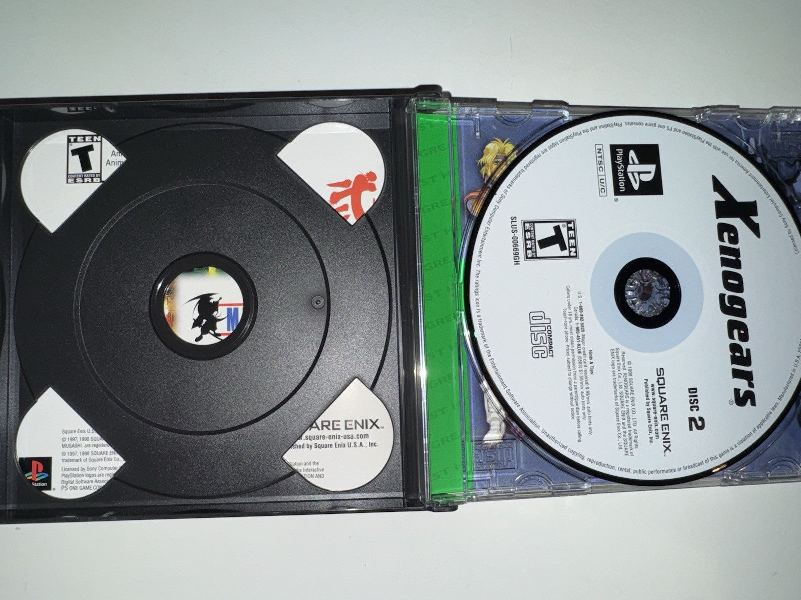 Xenogears PS1 PlayStation CIB COMPLETE + MANUAL PS1 SQUARE ENIX