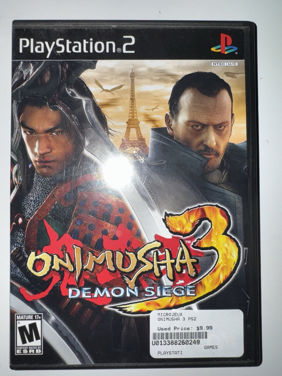 Onimusha 3: Demon Siege (Sony PlayStation 2, 2004) CIB COMPLETE + MANUAL PS2