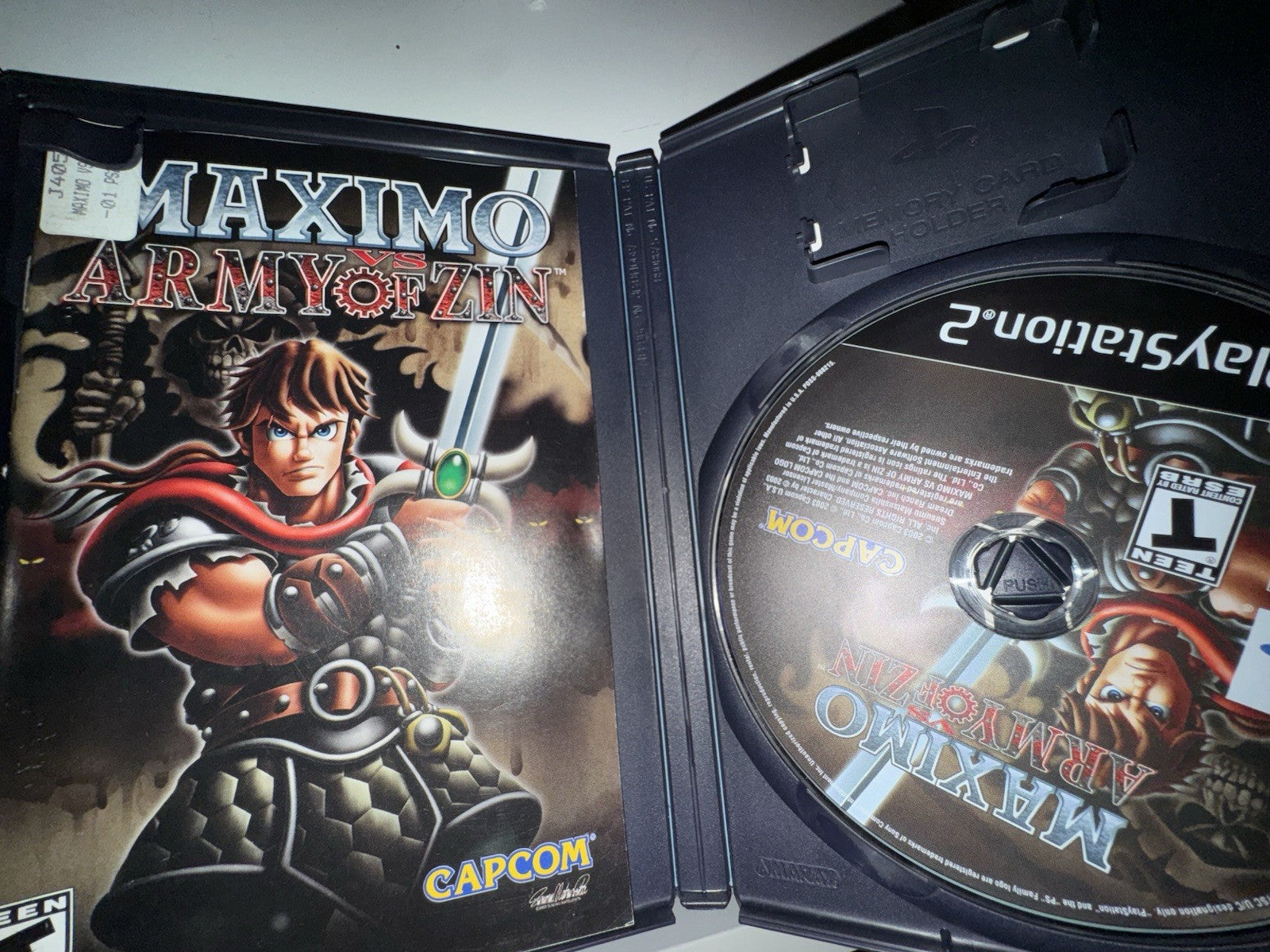 Maximo Vs Army Of Zin (Sony Playstation 2, 2004) PS2 W/ French Manual Only