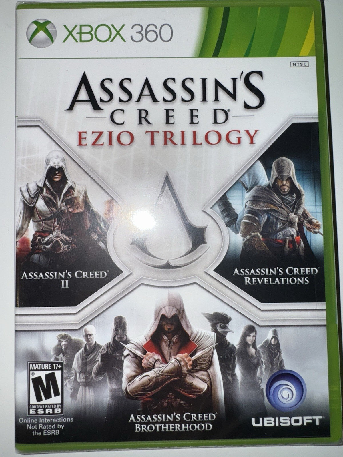 Assassin's Creed: Ezio Trilogy (Microsoft Xbox 360, 2013) BRAND NEW SEALED XB360