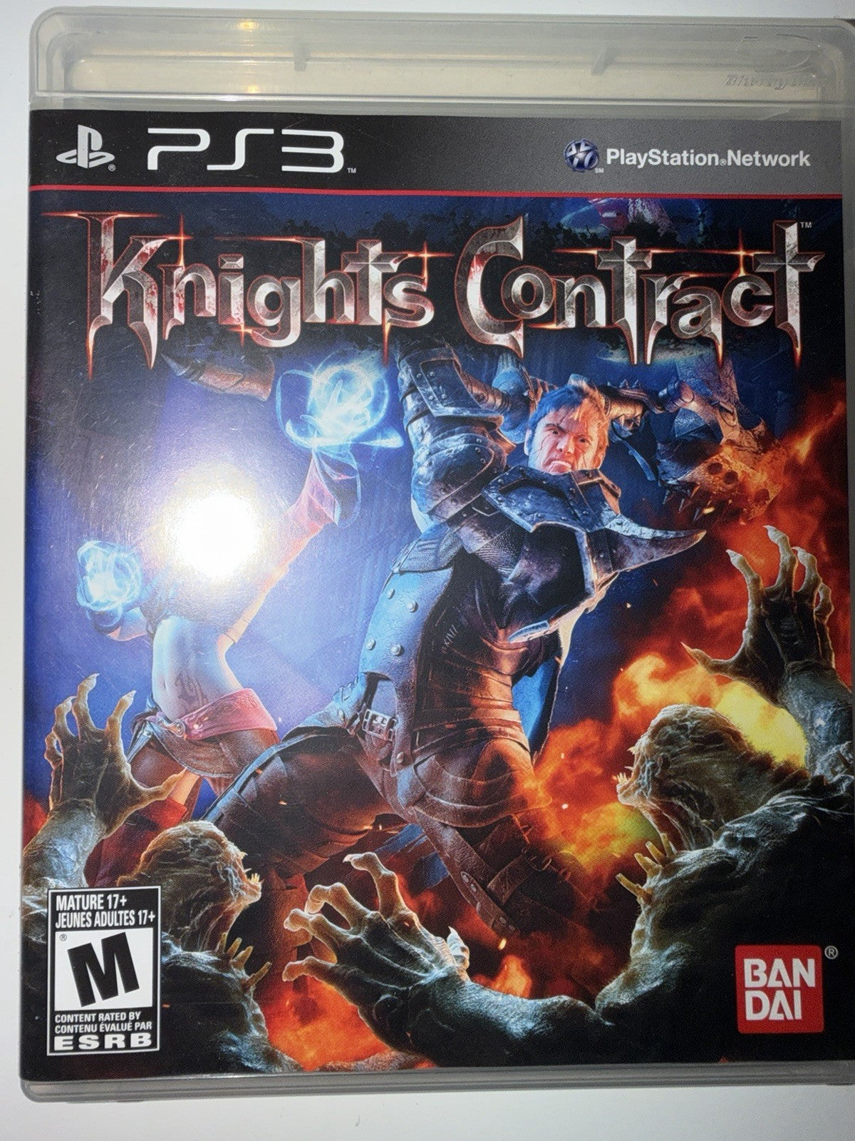Knights Contract (Sony PlayStation 3, 2011) CIB COMPLETE PS3