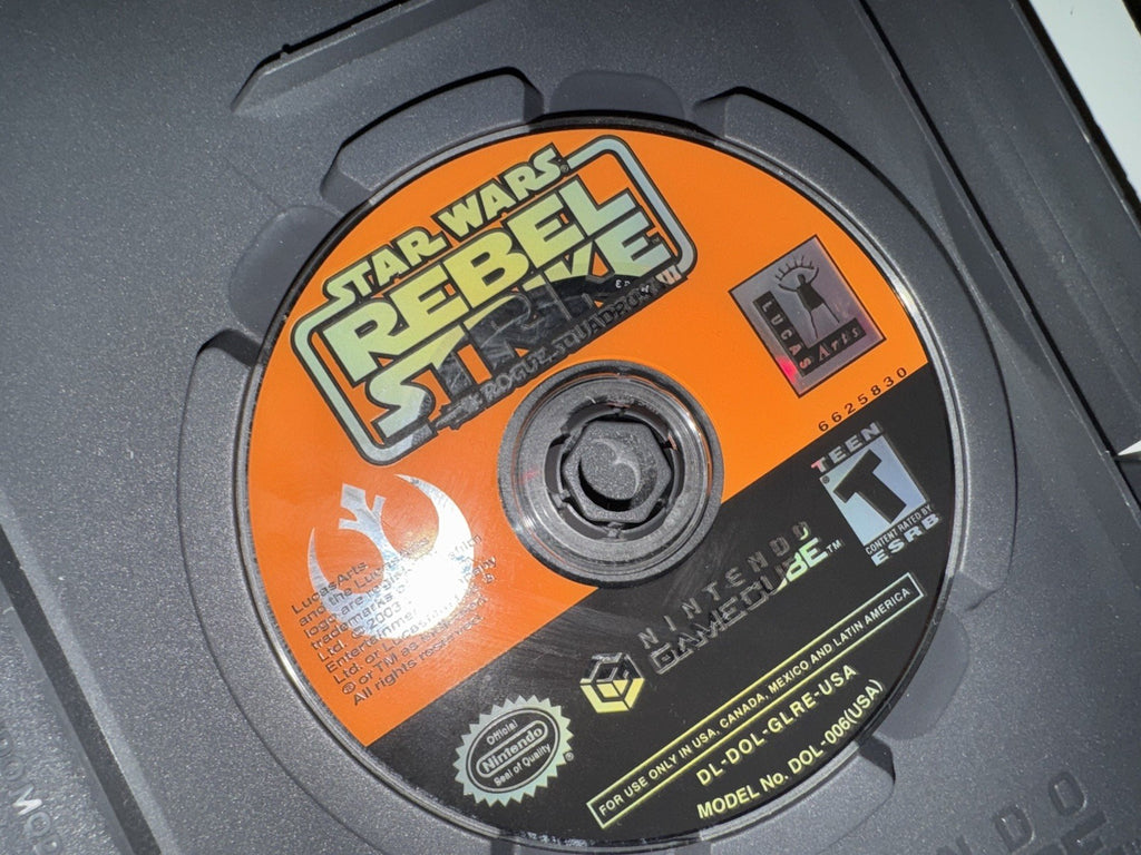 Star Wars: Rebel Strike - Rogue Squadron III (Nintendo GameCube, 2003) DISC ONLY