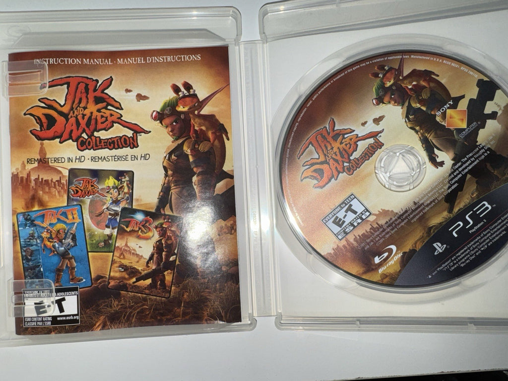 Jak and Daxter Collection (Sony PlayStation 3, 2012) CIB COMPLETE PS3