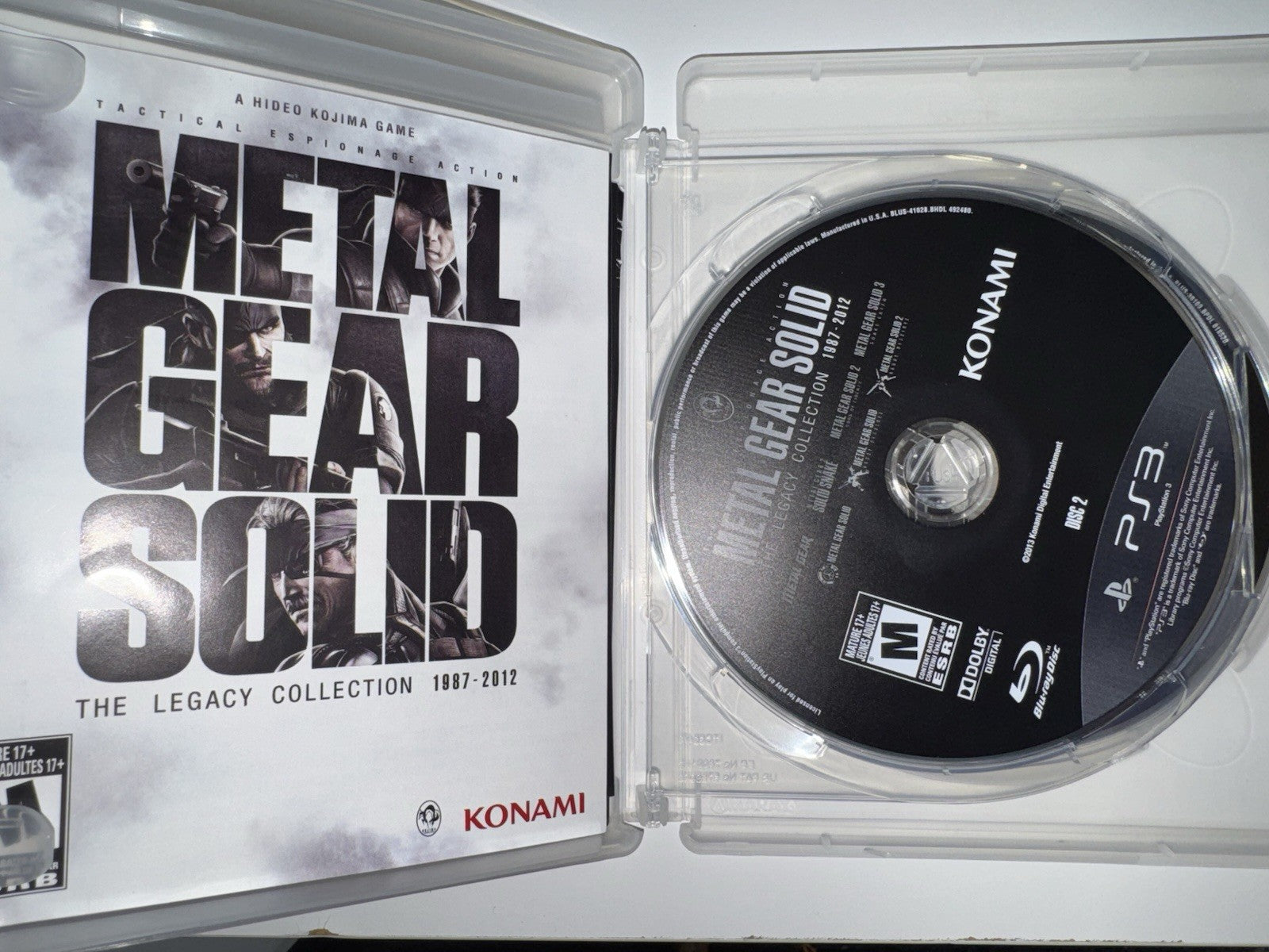 Metal Gear Solid: The Legacy Collection (Sony Playstation 3) CIB COMPLETE PS3