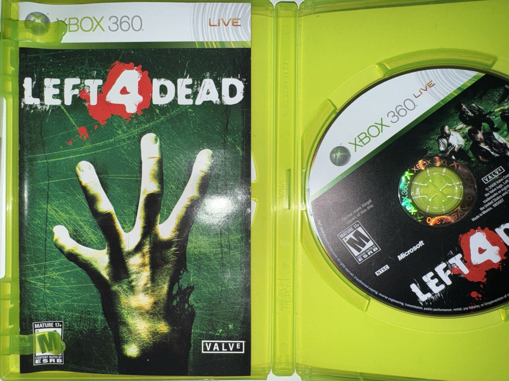 Left 4 Dead - Microsoft Xbox 360 CIB COMPLETE XB360