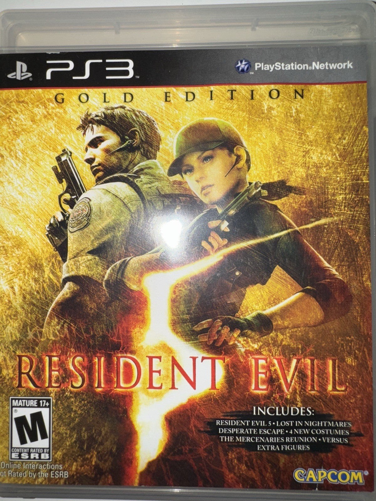 Resident Evil 5: Gold Edition (Sony PlayStation 3, 2010) CIB COMPLETE PS3