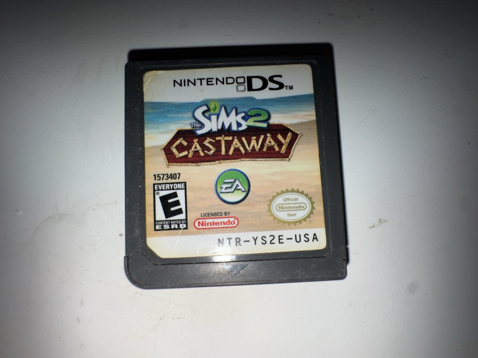 Sims 2: Castaway (Nintendo DS, 2007) LOOSE CART ONLY DS