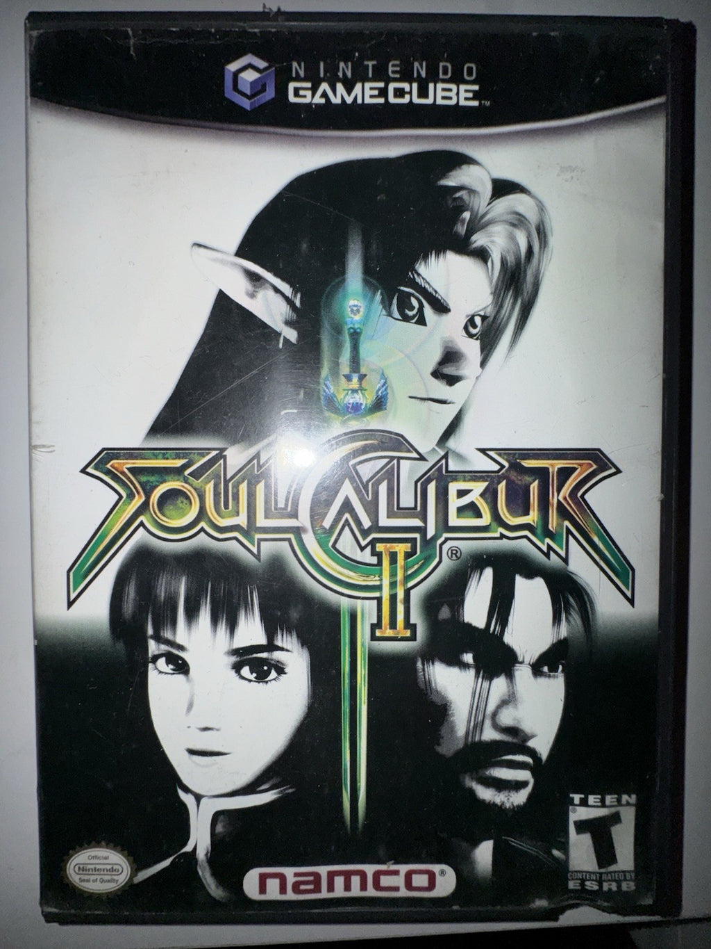 Soul Calibur II 2 (Nintendo GameCube, 2003) CIB COMPLETE + MANUAL GC