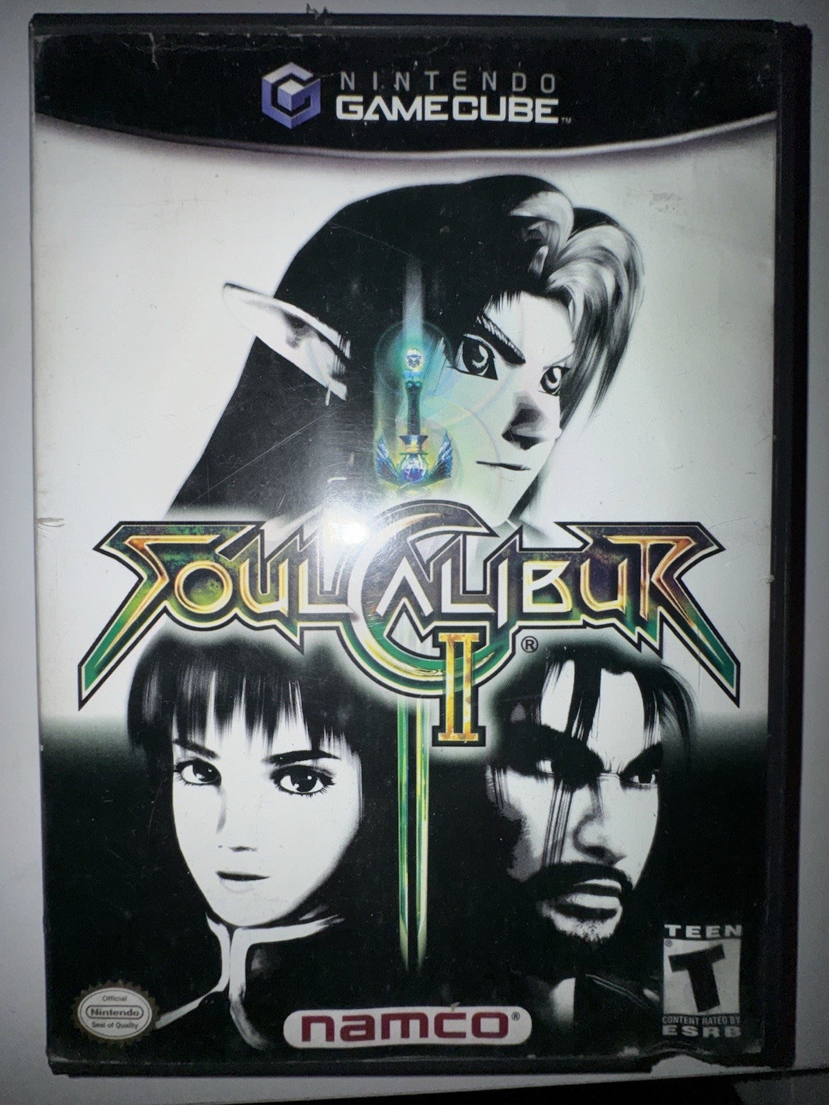 Soul Calibur II 2 (Nintendo GameCube, 2003) CIB COMPLETE + MANUAL GC