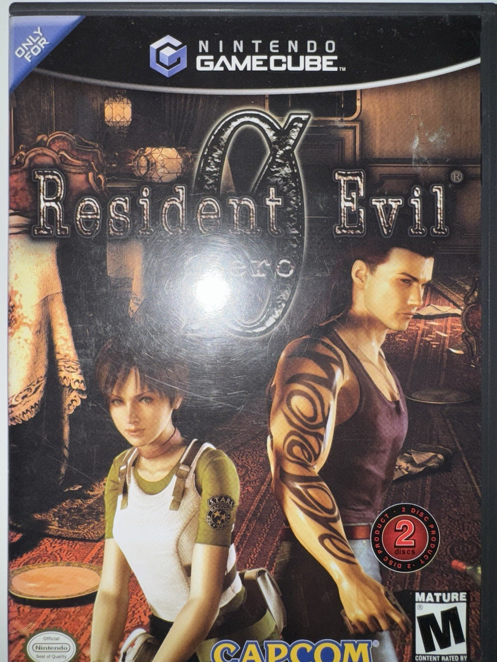 Resident Evil Zero (GameCube, 2002) CIB COMPLETE GC