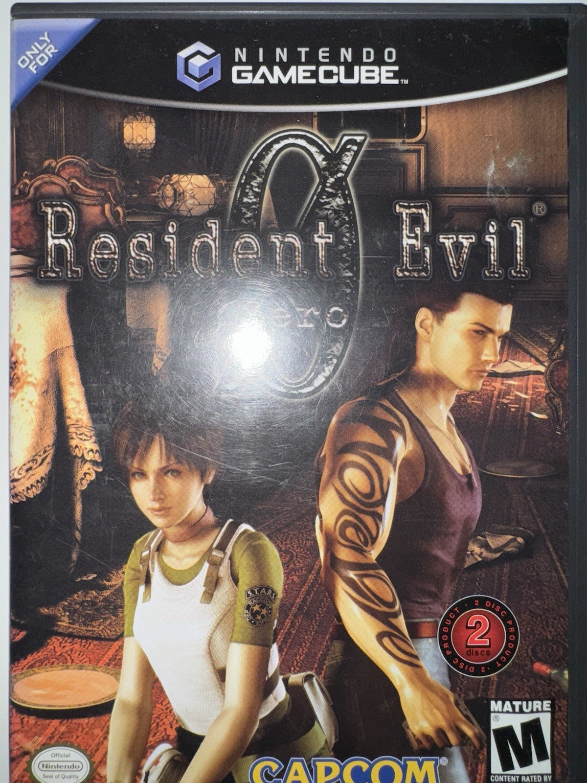 Resident Evil Zero (GameCube, 2002) CIB COMPLETE GC