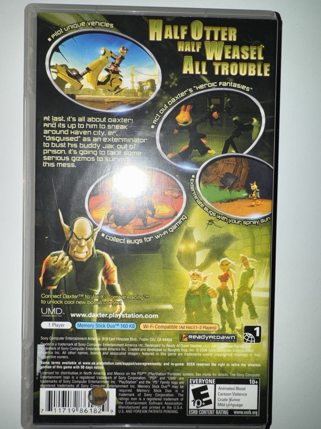 Daxter (Sony PSP, 2006) CIB COMPLETE PSP