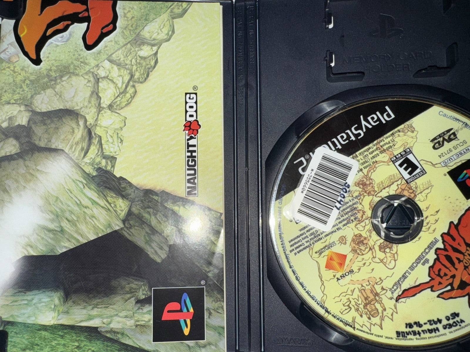 Jak and Daxter: The Precursor Legacy Sony PlayStation 2 W/French Manual Only PS2