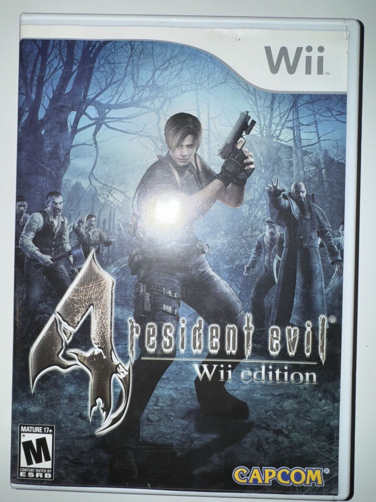 Resident Evil 4 Wii Edition (Nintendo Wii, 2007) CIB COMPLETE + MANUAL WII