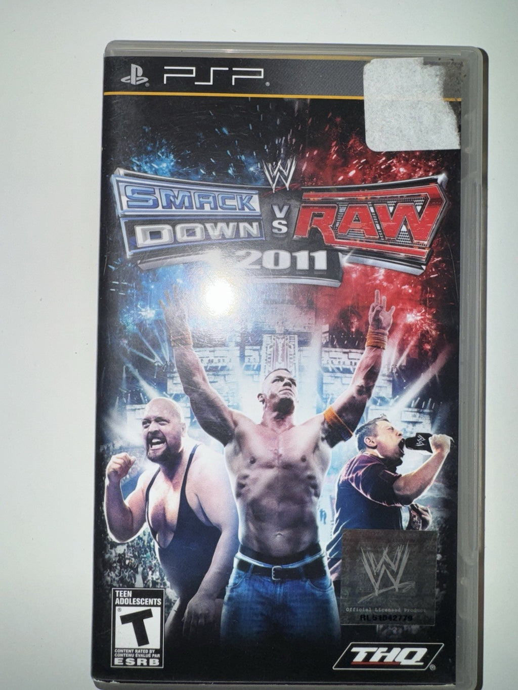 WWE SmackDown vs. Raw 2011 (Sony PSP, 2010) CIB COMPLETE + MANUAL PLAYSTATION