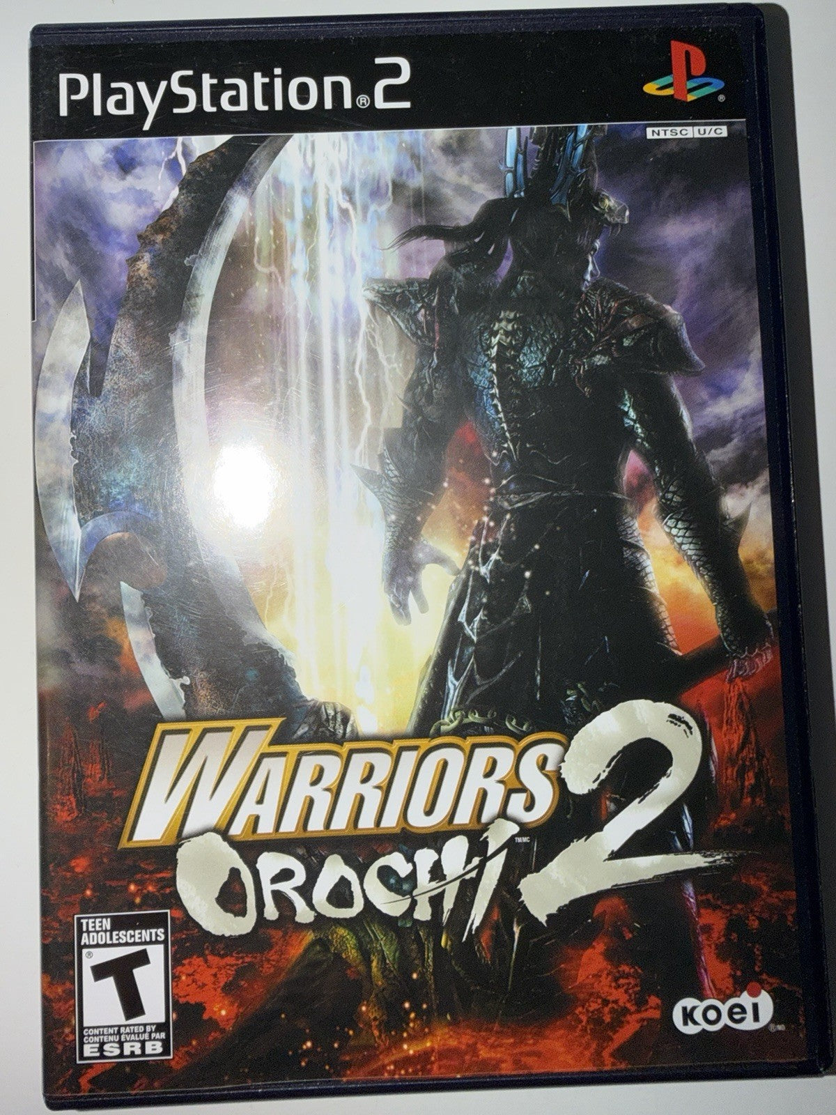 Warriors Orochi 2 (Sony PlayStation 2, 2008) CIB COMPLETE PS2