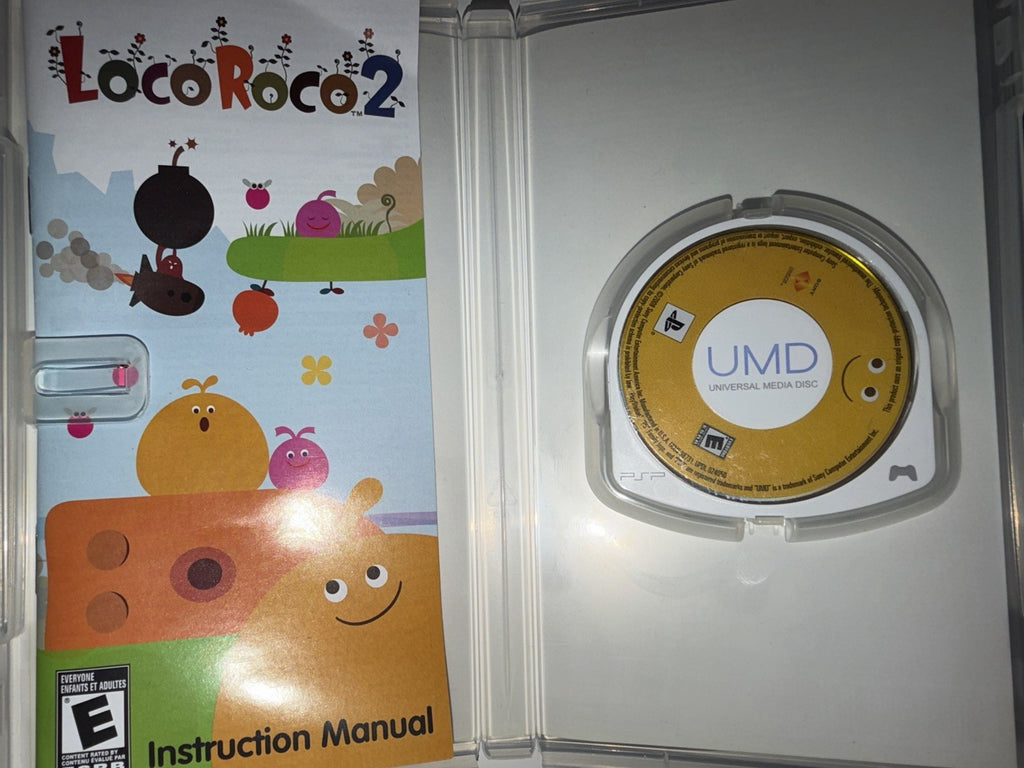 Loco Roco 2 (Sony PSP,  2008) CIB COMPLETE PSP