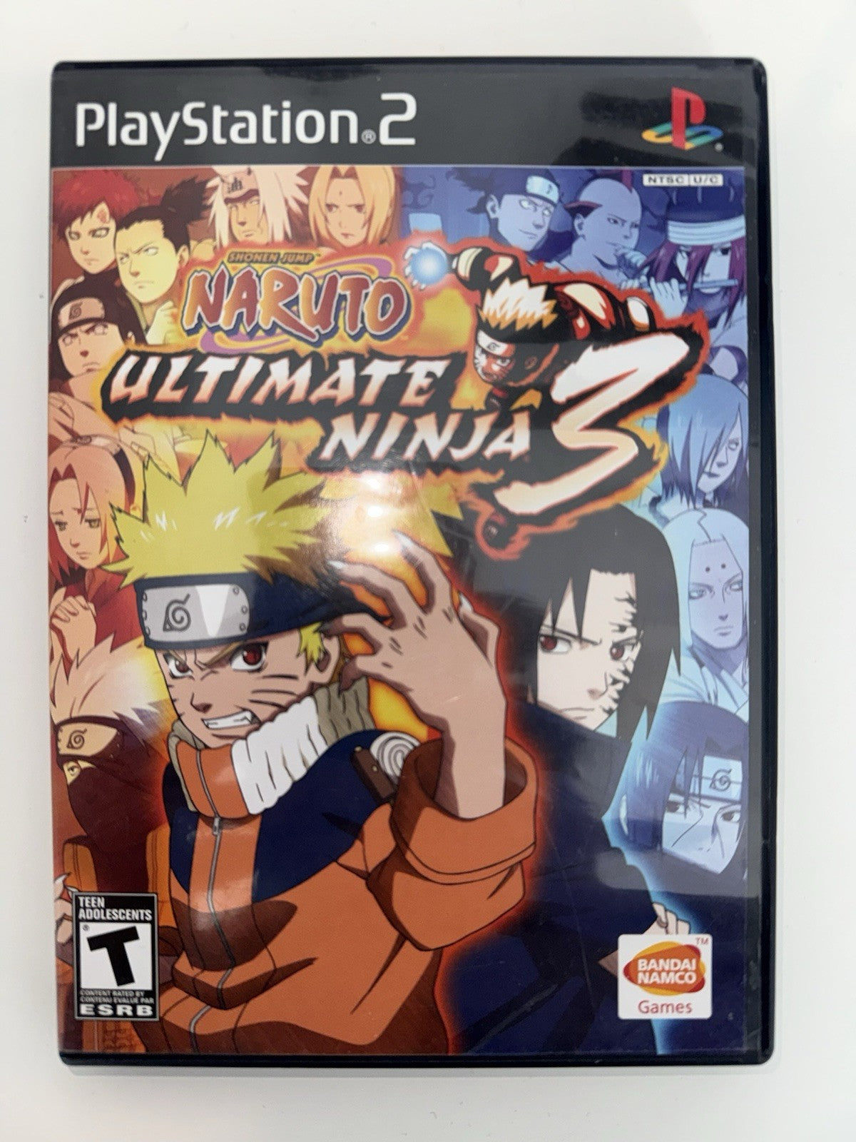 Naruto: Ultimate Ninja 3 (Sony PlayStation 2, 2008) CIB COMPLETE PS2