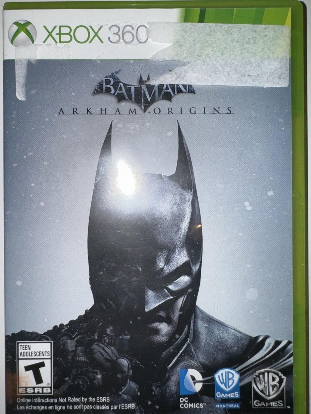 Batman: Arkham Origins (Microsoft Xbox 360, 2013) CIB COMPLETE + MANUAL XB360