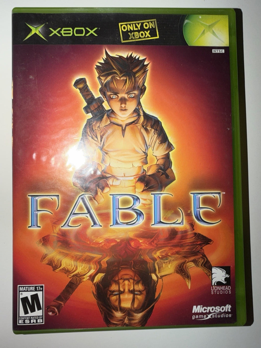 Fable (Microsoft Xbox, 2004) CIB COMPLETE OG XBOX