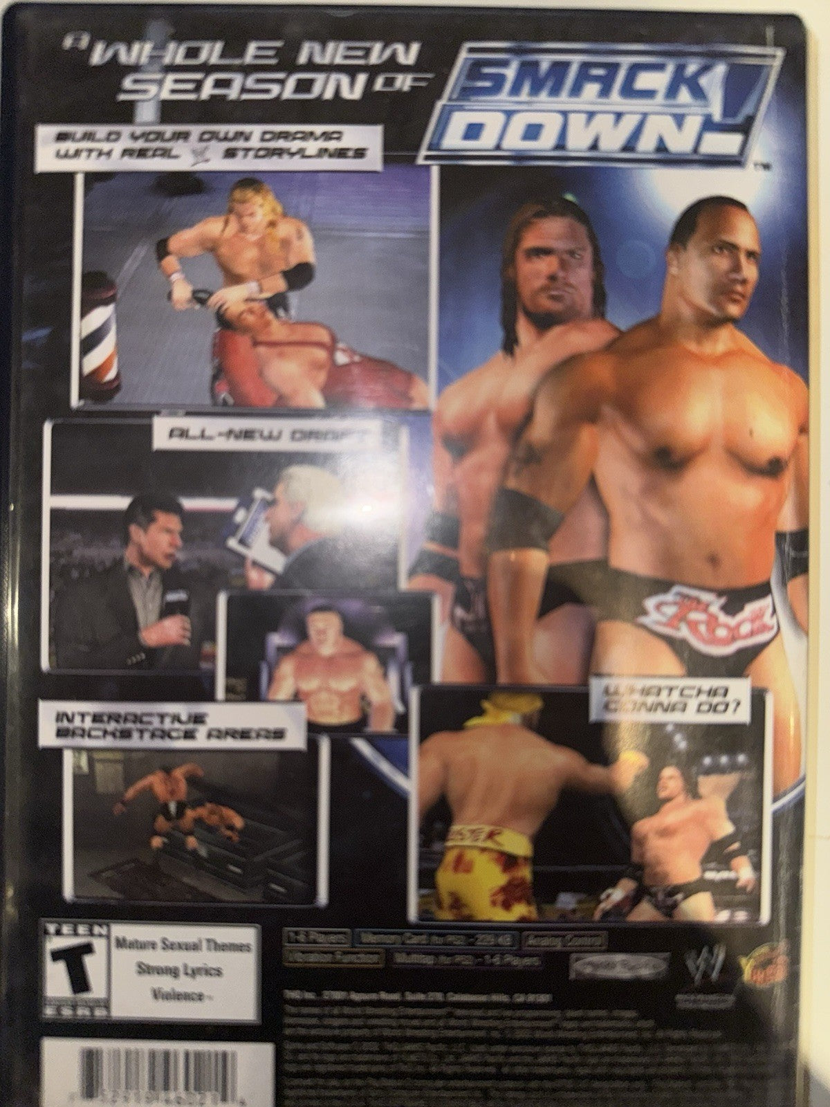 WWE SmackDown Shut Your Mouth (Sony PlayStation 2, 2002) PS2