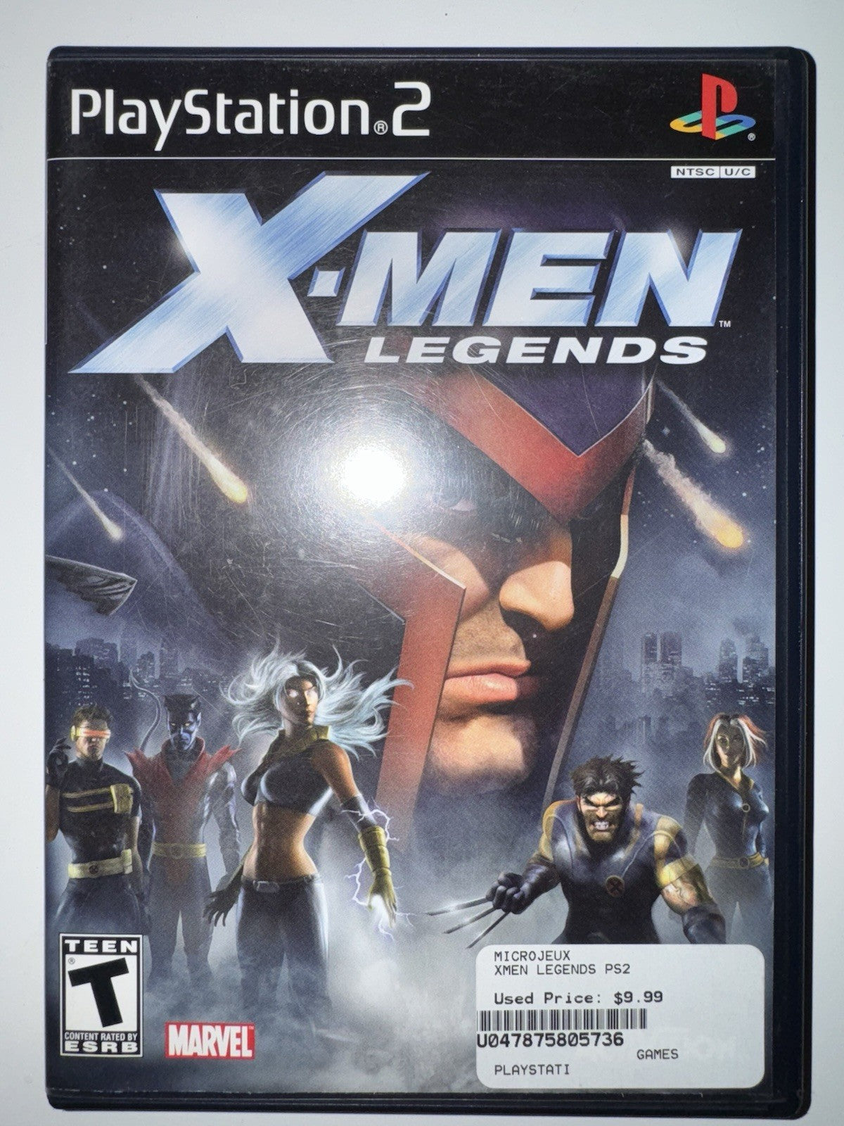 X-Men Legends (Sony PlayStation 2, 2004) CIB COMPLETE + MANUAL PS2