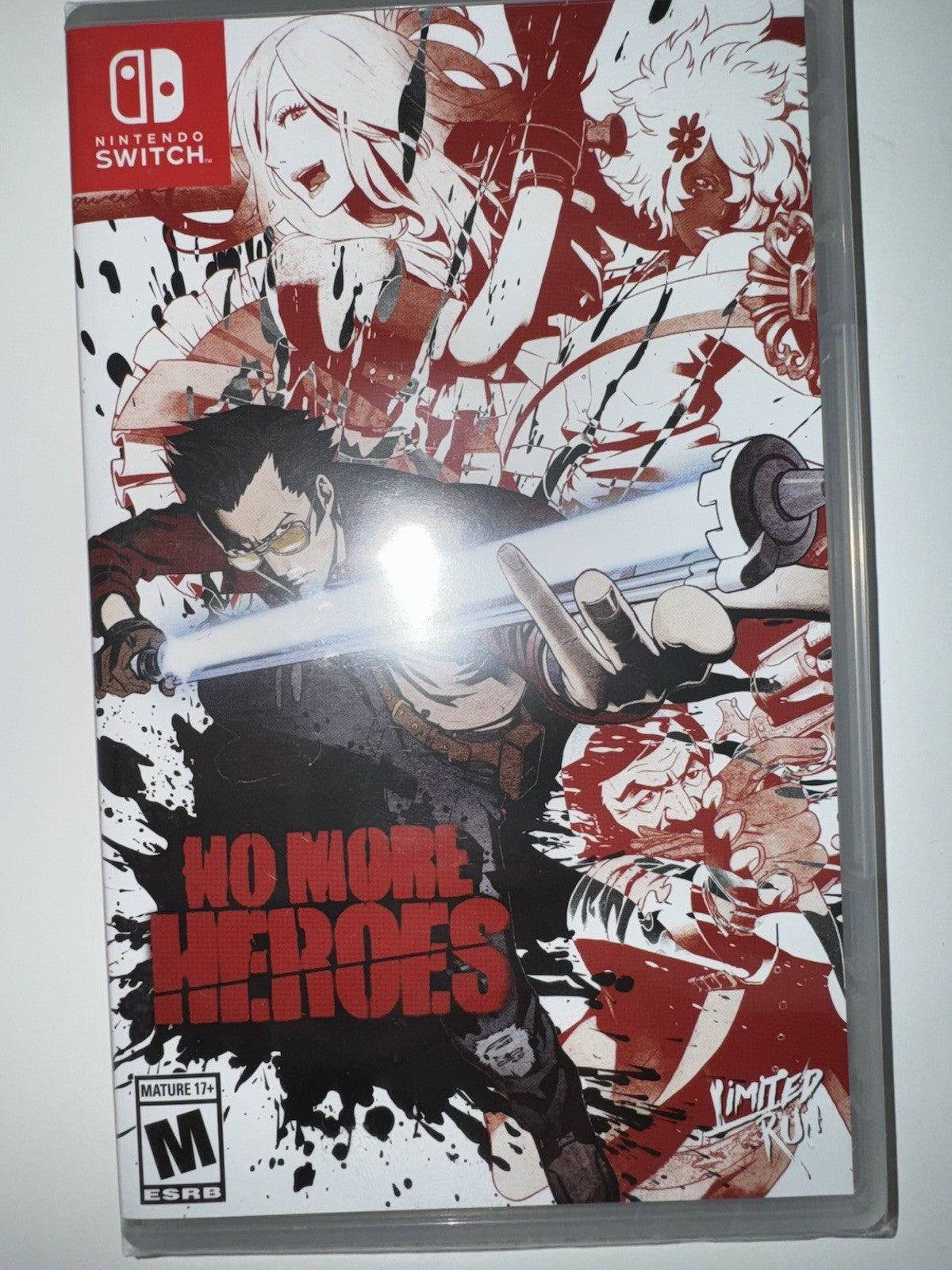 No More Heroes (Nintendo Switch, 2021) BRAND NEW SEALED LIMITED RUN NSW