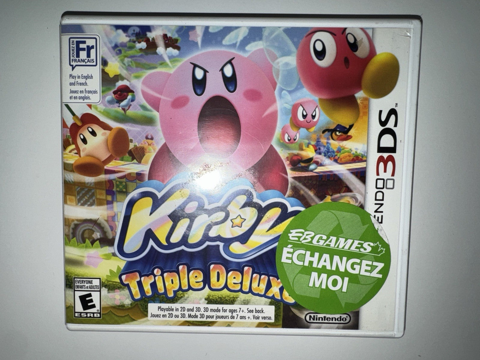 Kirby: Triple Deluxe (Nintendo 3DS, 2014) 3DS