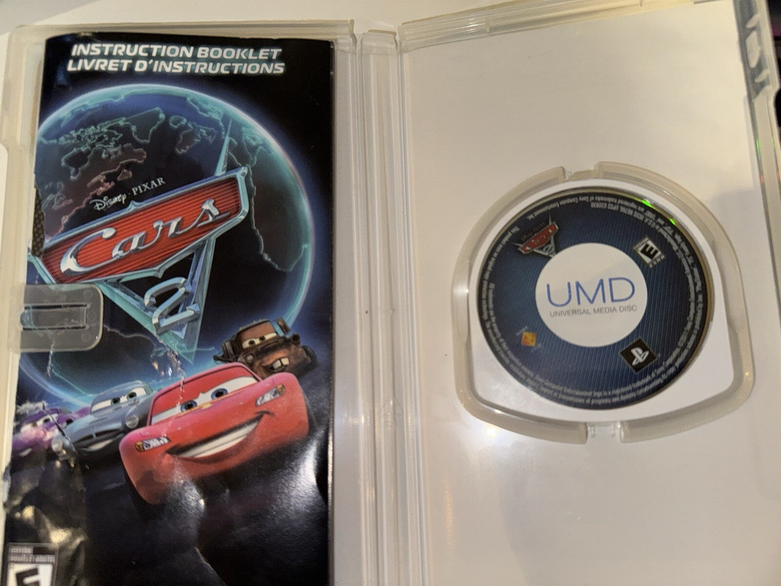 Cars 2 (Sony PSP, 2011) CIB COMPLETE + MANUAL PLAYSTATION