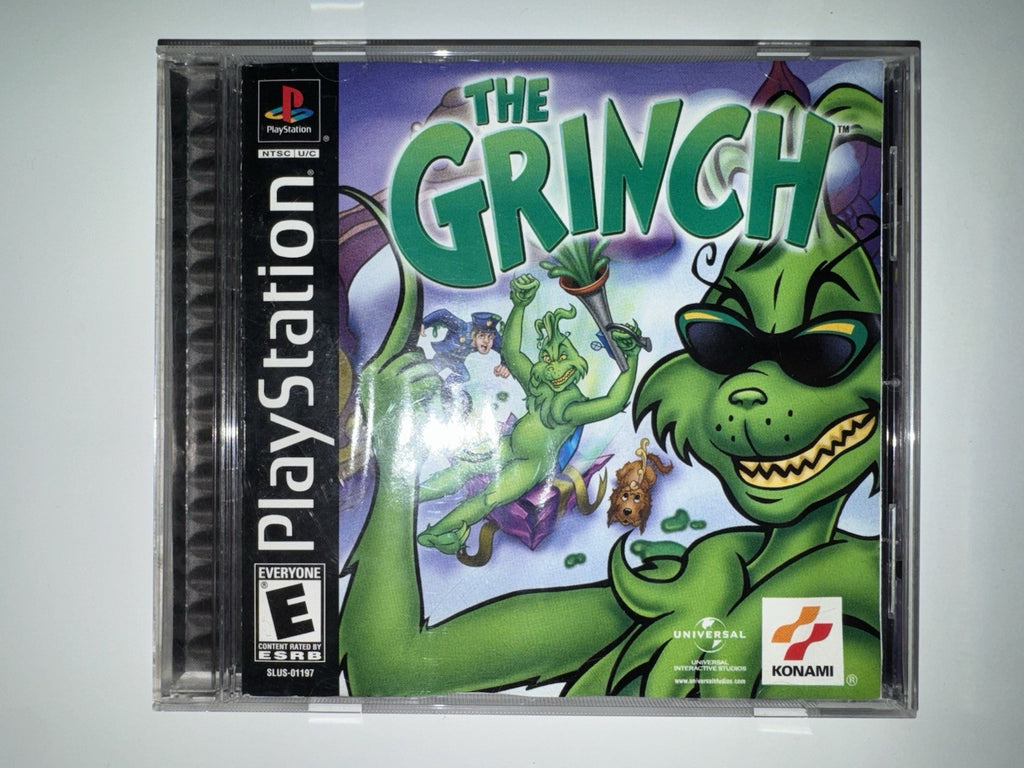 The Grinch (Sony Playstation 1 ,2000)  CIB COMPLETE PS1