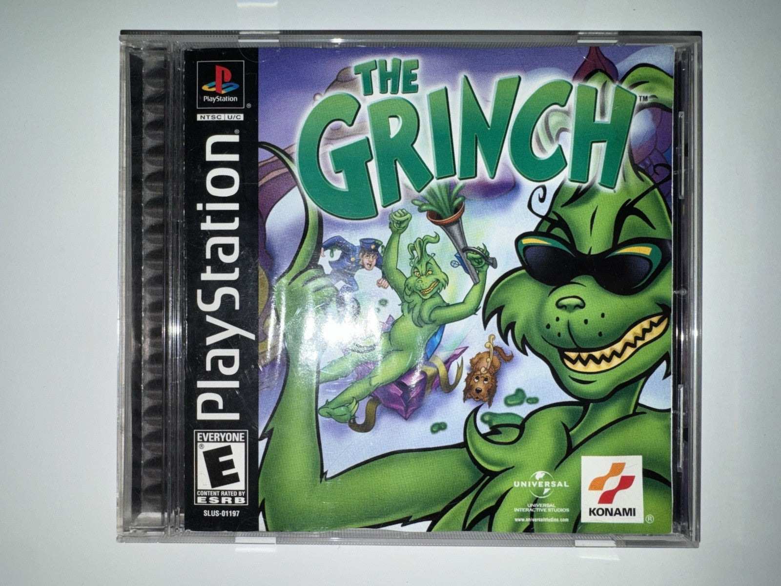 The Grinch (Sony Playstation 1 ,2000)  CIB COMPLETE PS1