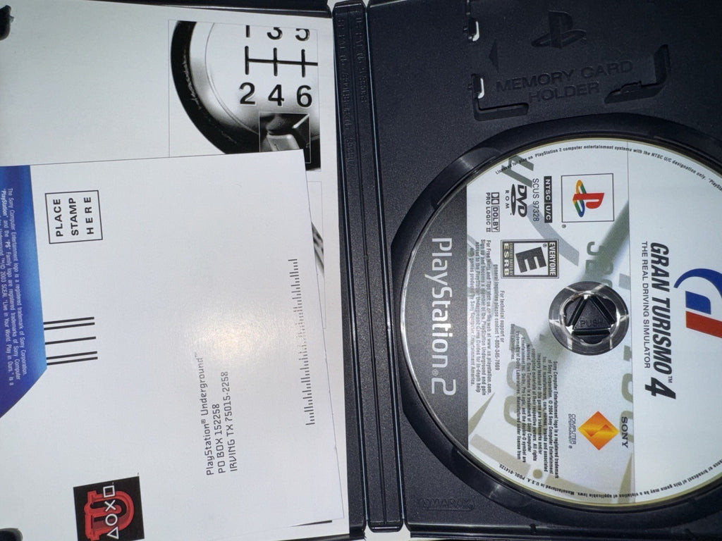 Gran Turismo 4 (Sony PlayStation 2, 2005) CIB COMPLETE + MANUAL PS2