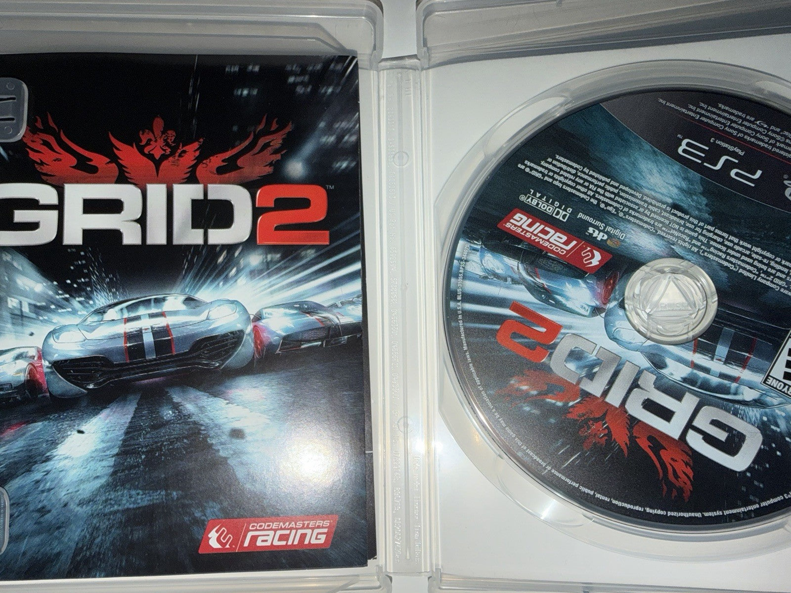 GRID 2 Limited Edition (Sony Playstation 3, 2013) CIB COMPLETE PS3