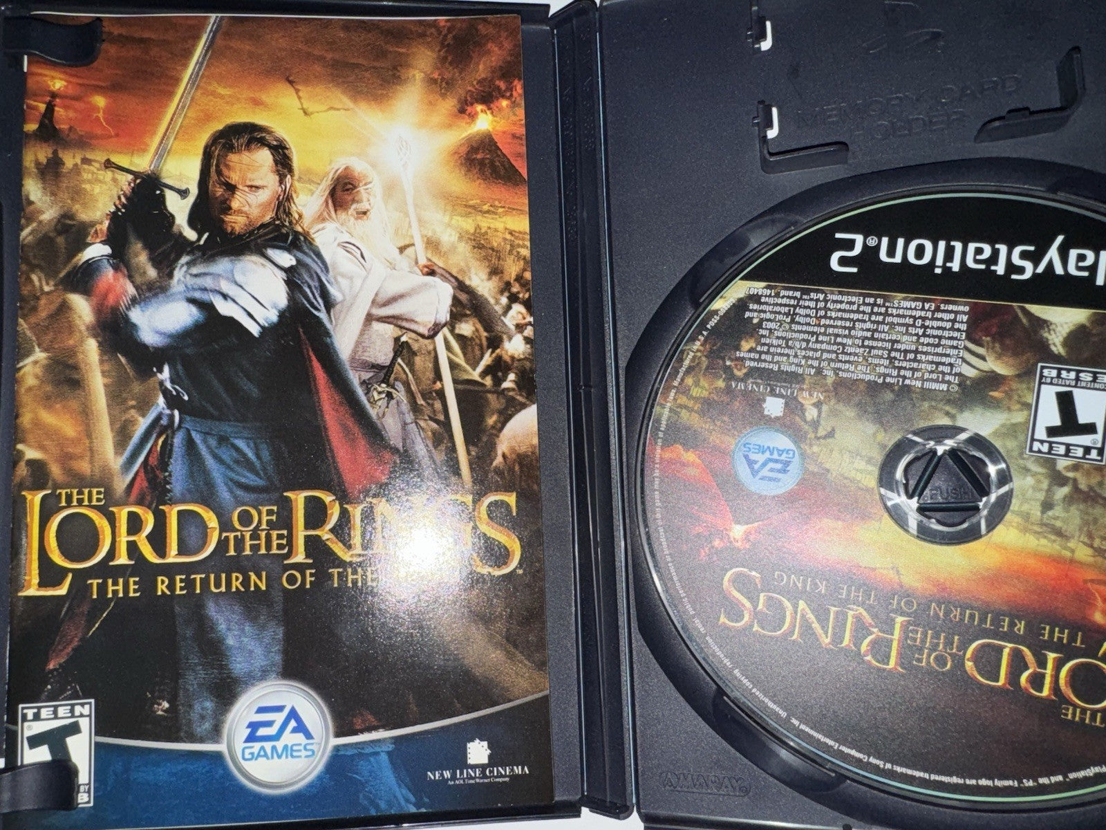 The Lord of the Rings Return of the King PS2 PlayStation 2 COMPLETE CIB