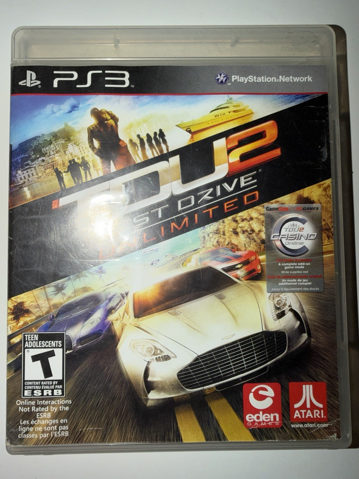 Test Drive Unlimited 2 (Sony PlayStation 3, 2011) PS3